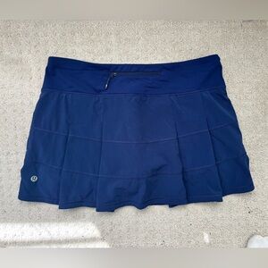 Lululemon Athletica Deep Blue Mini Skirt